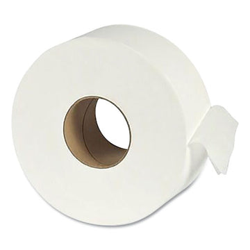 Eco Green® Recycled One-ply Jumbo Bathroom Tissue, Septic Safe, White, 3.5" X 3,000 Ft, 12 Rolls-carton freeshipping - TVN Wholesale